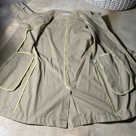 GAP Classic KHAKI TAN Mid Thigh TRENCH COAT 🧥 - Picture 4 of 13